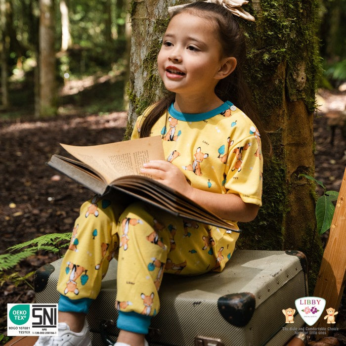 LIBBY Jungle Juniors Baju Kodok Panjang Tutup Kaki Pakai Topi (1pcs)