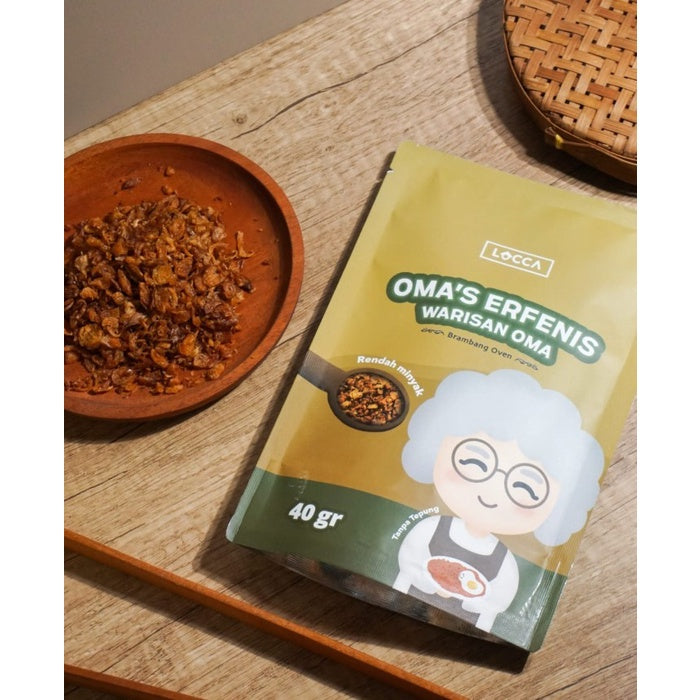 LOCCA BAWANG GORENG OMA'S ERFENIS | BRAMBANG OVEN RENDAH KALORI