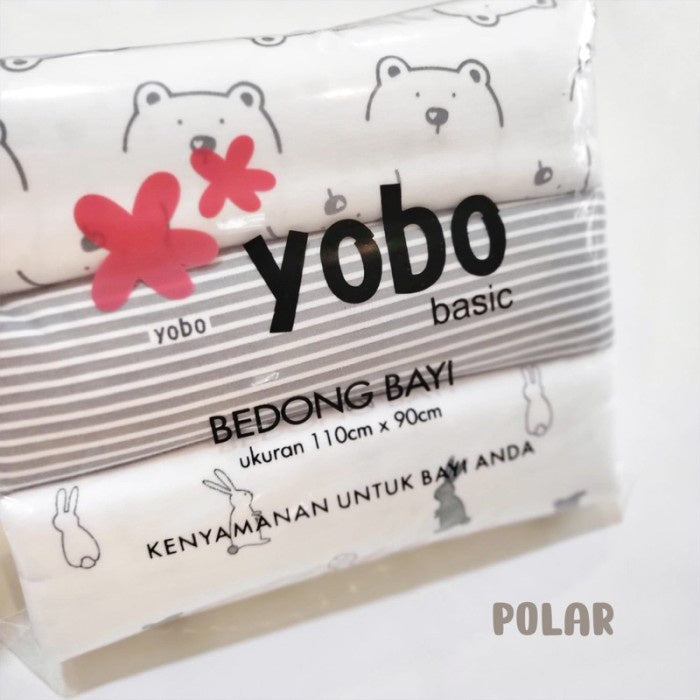 MIXED PACK YOBO Baby Swaddle Wraps Set of 3 | BEDONG BAYI x 3pcs NEW