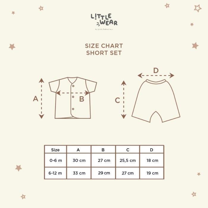 Little Palmerhaus - Little Wear Short Set 19.0 (Setelan Bayi)