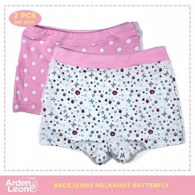 ARDENLEON (2pcs) Celana Dalam Anak Perempuan BXCE / Boxer Cewe