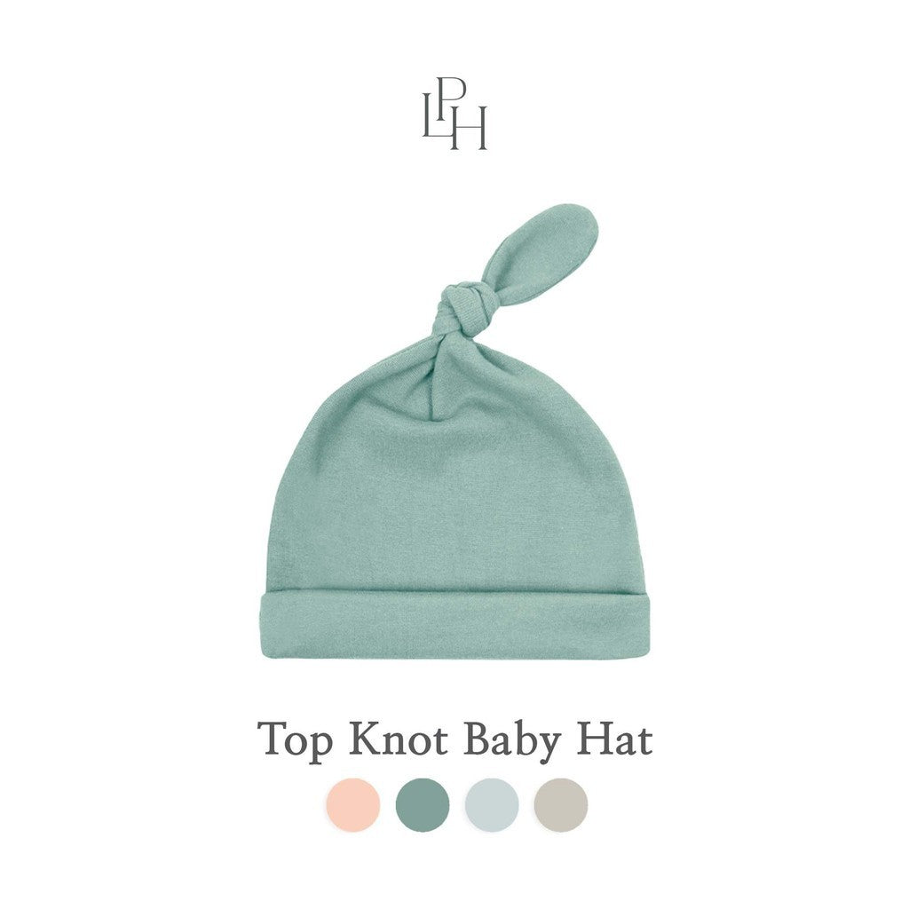 Little Palmerhaus - Top Knot Baby Hat (Topi Bayi)