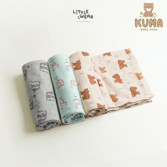 Bedong Bayi - Little Palmerhaus Little Wear Basic Swaddle 17.0