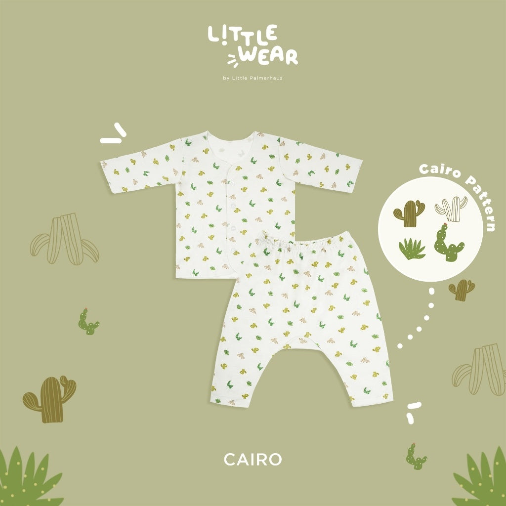 Little Palmerhaus - Little Wear Long Set 21.0 (Setelan Baju Bayi Lengan Panjang)