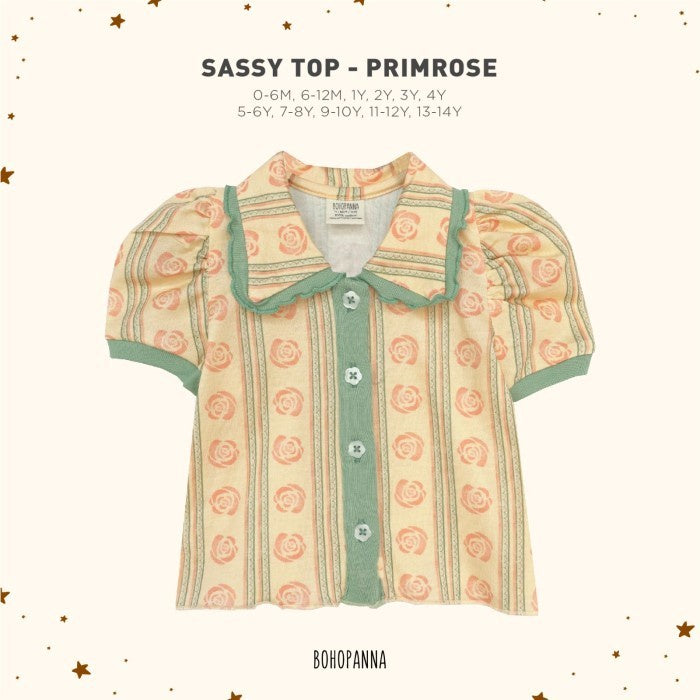BOHOPANNA - SASSY TOP - ATASAN ANAK PEREMPUAN 4