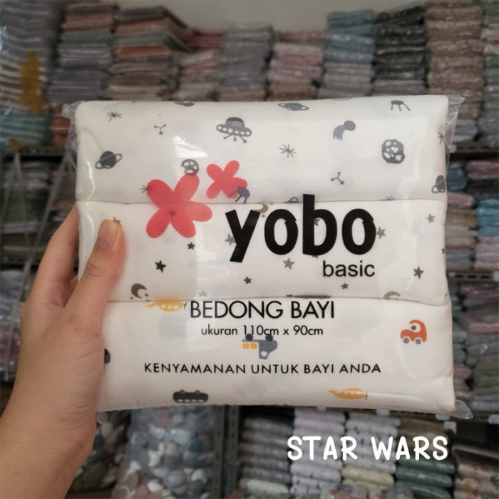 MIXED PACK YOBO Baby Swaddle Wraps Set of 3 | BEDONG BAYI x 3pcs NEW