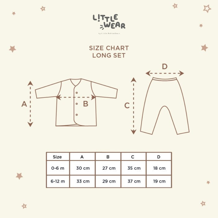 Little Palmerhaus - Little Wear Long Set 19.0 (Setelan Bayi)