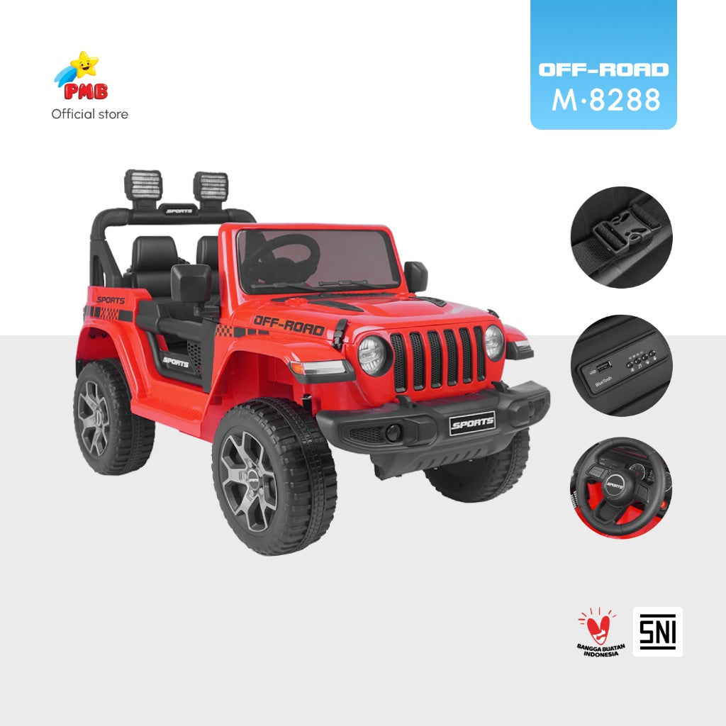 Mainan Anak Mobil Aki Off-Road M8288 - PMB Toys
