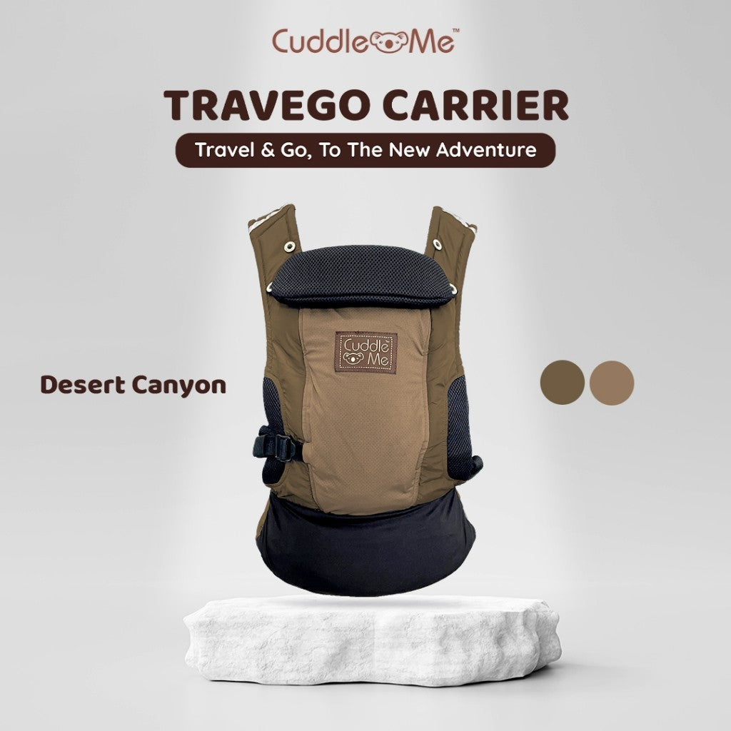 Gendongan Bayi - CUDDLEME Travego Carrier SSC Anti Air M Shape Travel Friendly