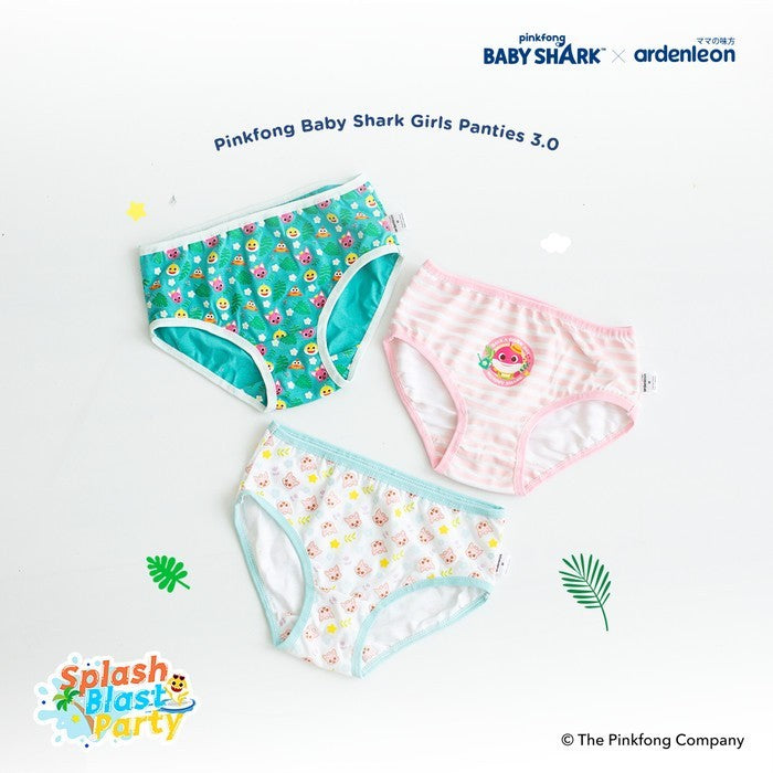 ARDENLEON Celana Dalam Anak Pinkfong Girls Panties 3.0 (3 pcs)