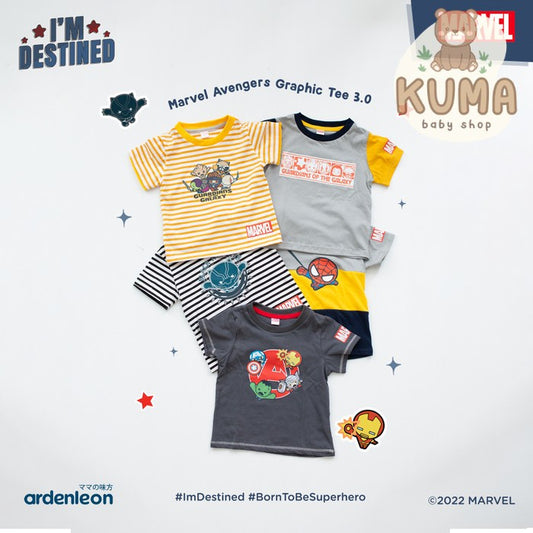Ardenleon Marvel Avengers Graphic Tee 3.0 Kaos Anak Laki