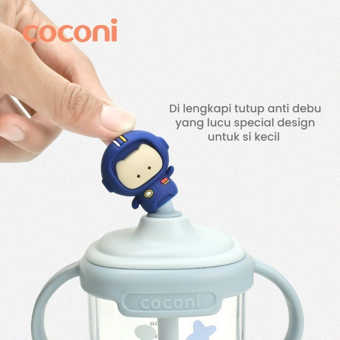 COCONI Sip' n Grow Tumbler 260ml | Sippy Cup | Gelas Susu Anak Sedotan