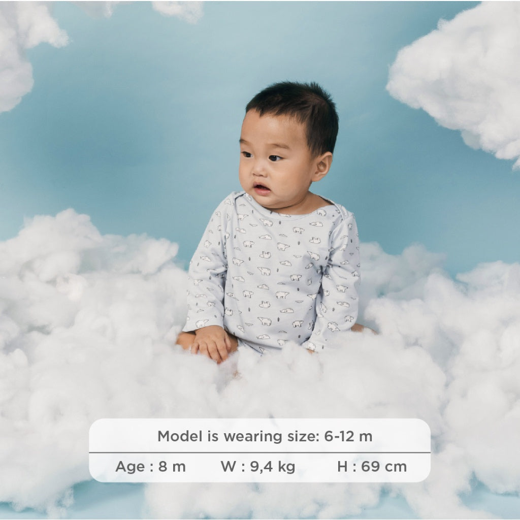 Little Palmerhaus - Little Wear Long Bodysuit 20.0 (Jumper Bayi)