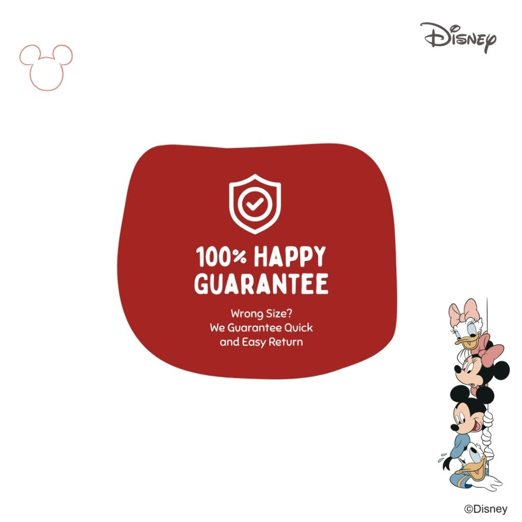 Zuma Baby x Disney Mickey 1 Red, Sandal Jepit Bayi Karet Tali Belakang, Merah