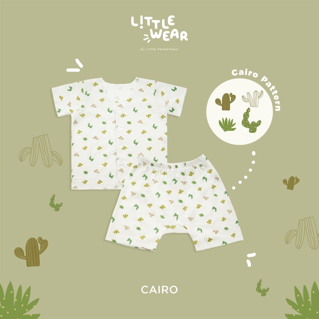 Little Palmerhaus - Little Wear Short Set 21.0 (Setelan Bayi Lengan Pendek)