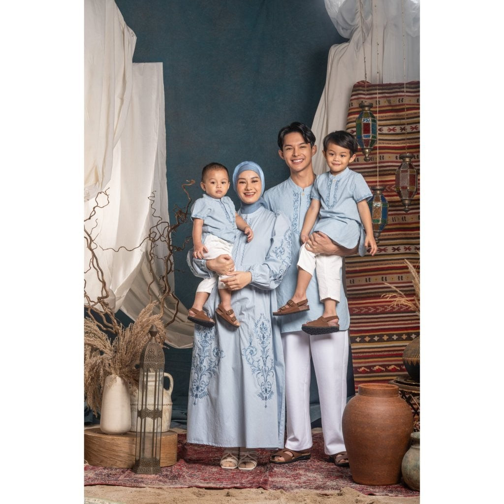 BOHOPANNA - RAYA COLLECTION 2025 - KURTA KIDS SET - Setelan Baju Bayi - Baju Muslim - Baju Raya