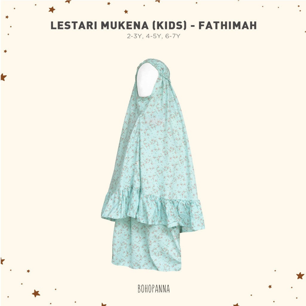 BOHOPANNA - RAYA COLLECTION 2025 - LESTARI MUKENA - Mukena Kids & Mom