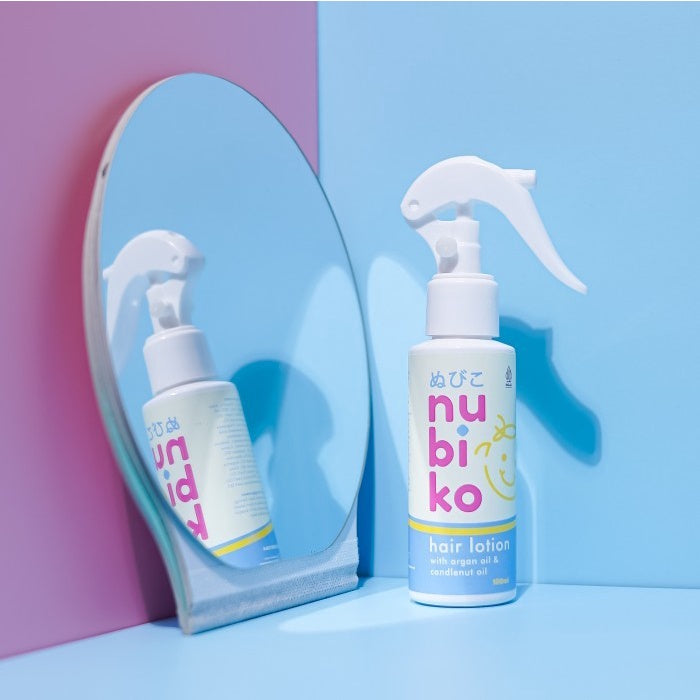 Nubiko Hair Lotion | Argan Oil & Candlenut Oil baby Minyak Rambut Bayi