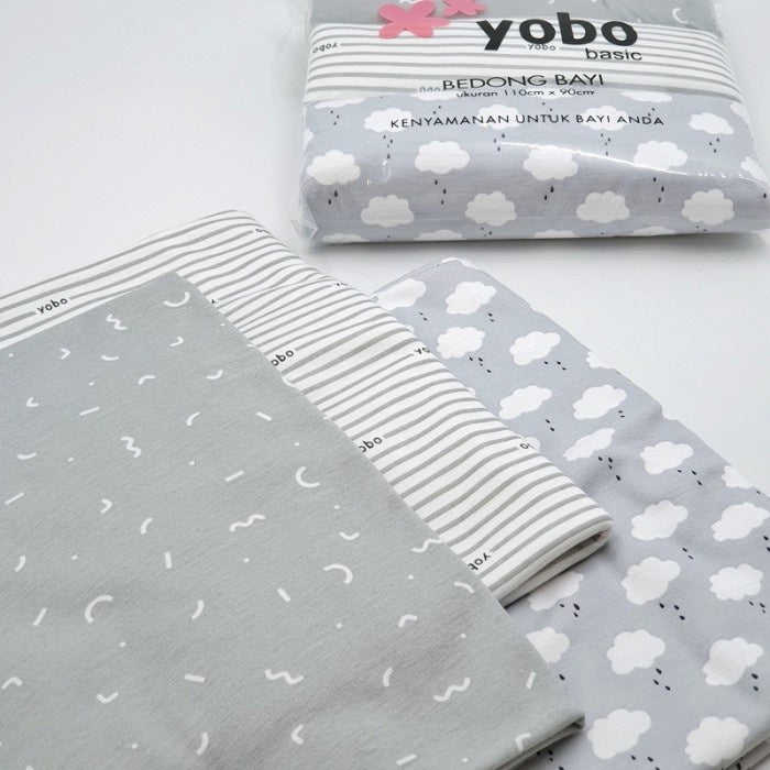 MIXED PACK YOBO Baby Swaddle Wraps Set of 3 | BEDONG BAYI x 3pcs NEW