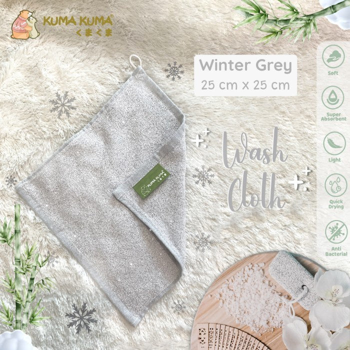 Washcloth by Kuma Kuma Handuk Mandi Bayi Kecil 4pcs