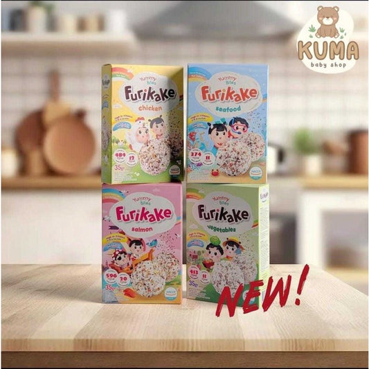 Yummy Bites Furikake 35gr Yummybites Rumput Laut Topping Mpasi