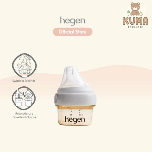 Hegen PCTO 60ml/2oz Feeding Bottle PPSU Botol Extra Slow Flow Newborn