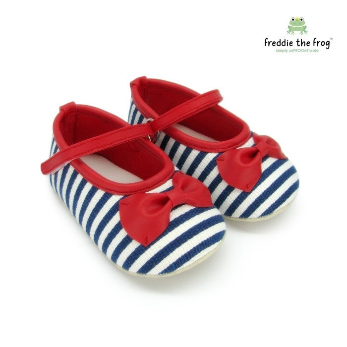 Sepatu Bayi - Baby Shoes | Freddie the Frog | Gwen Stripes