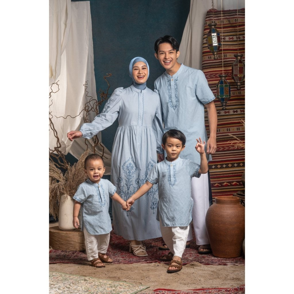 BOHOPANNA - RAYA COLLECTION 2025 - KURTA KIDS SET - Setelan Baju Bayi - Baju Muslim - Baju Raya