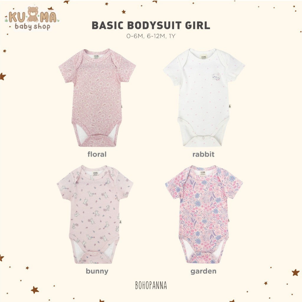 BOHOPANNA - BASIC BODYSUIT GIRL - Jumper Bayi 2445