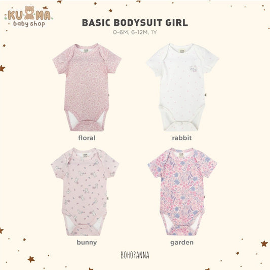 BOHOPANNA - BASIC BODYSUIT GIRL - Jumper Bayi 2445