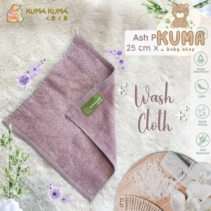 Washcloth by Kuma Kuma Handuk Mandi Bayi Kecil 4pcs