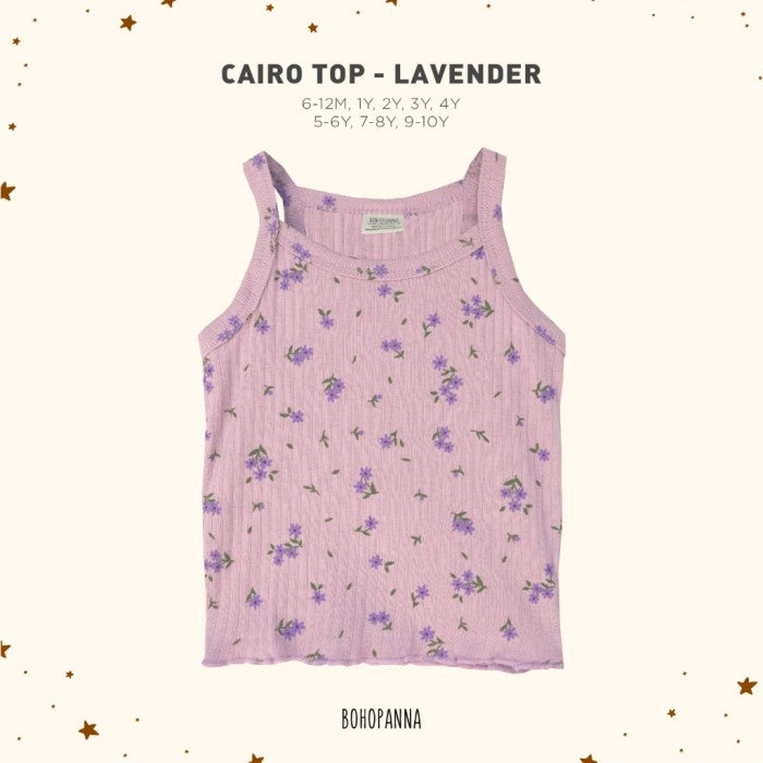 BOHOPANNA - CAIRO TOP - Atasan Anak Perempuan 2325