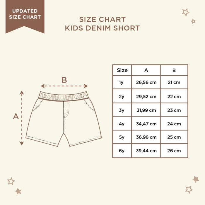 Little Palmerhaus - Kids Denim Short 5.0 (Celana Pendek Jeans Anak)