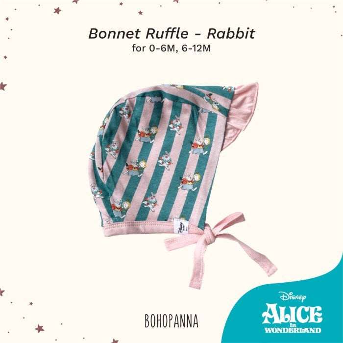 BOHOPANNA - BONNET RUFFLE DISNEY - TOPI BAYI