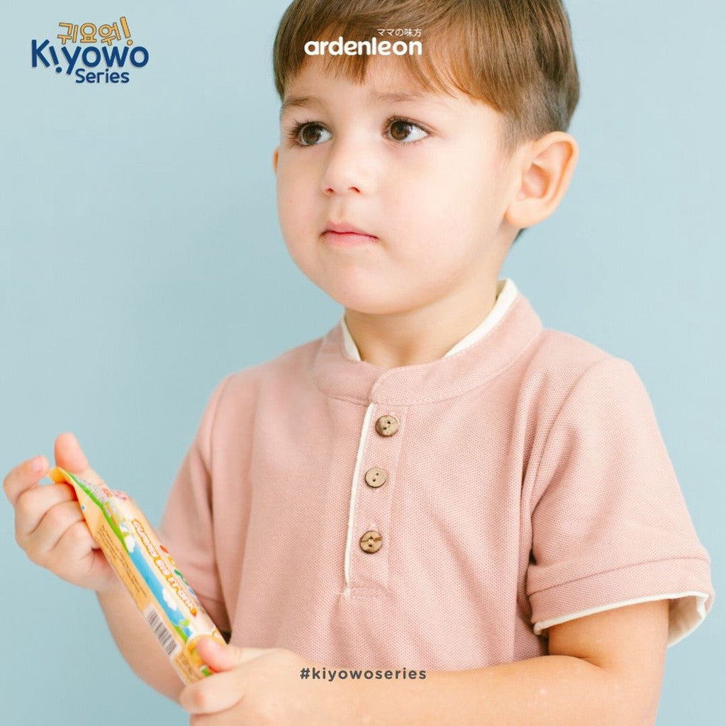 ARDENLEON Atasan Kemeja Polo Anak Laki Laki Boy Collar Polo Shirt