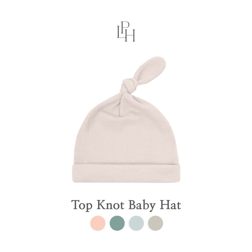 Little Palmerhaus - Top Knot Baby Hat (Topi Bayi)