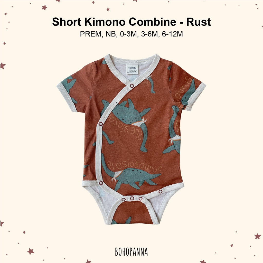 BOHOPANNA - SHORT KIMONO COMBINE DINO - Jumper Bayi