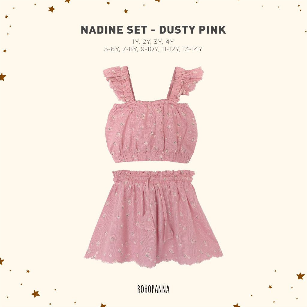 BOHOPANNA - NADINE SET - Setelan Baju Anak Perempuan