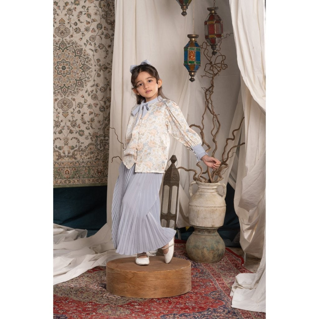 BOHOPANNA - RAYA COLLECTION 2025 - THANIA KIDS DRESS - Setelan Bayi Perempuan - Baju Muslim - Baju Raya