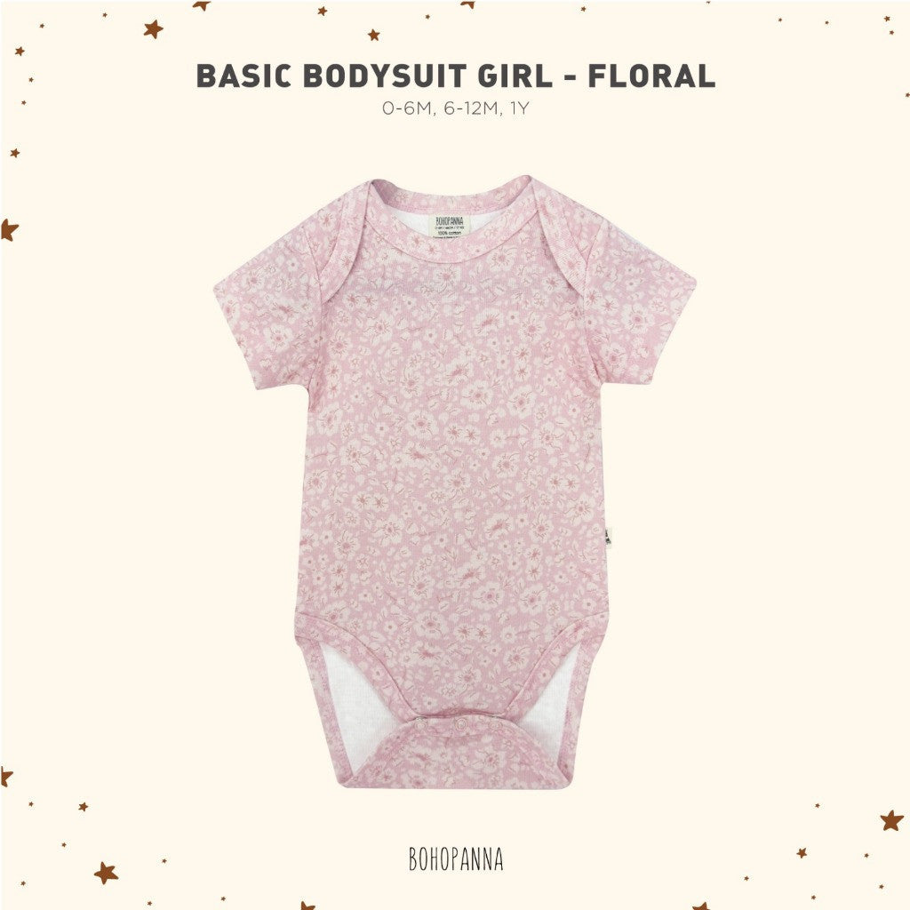 BOHOPANNA - BASIC BODYSUIT GIRL - Jumper Bayi 2445