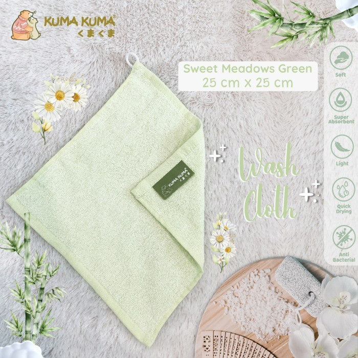 Washcloth by Kuma Kuma Handuk Mandi Bayi Kecil 4pcs