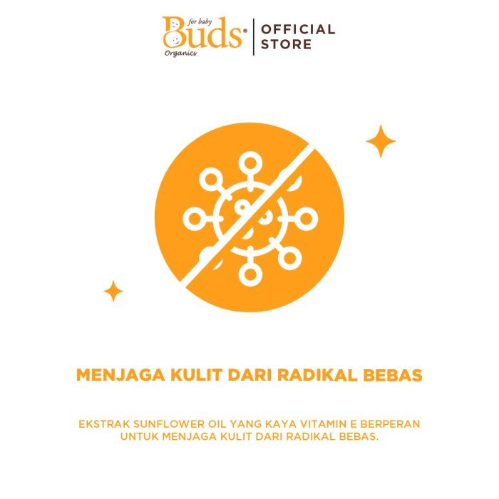 Buds Organics Shower Gel for Kids - Sabun Mandi Kulit Anak