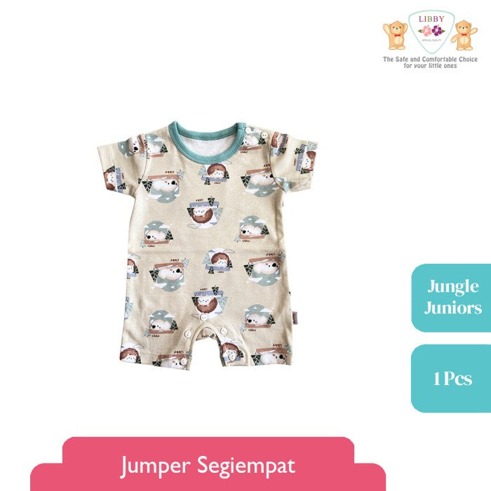 LIBBY Jungle Juniors Motif Baju Kodok Segiempat (1 pcs)