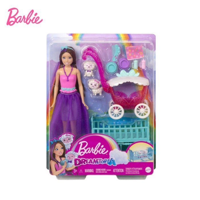 Barbie Dreamtopia Skipper Doll Nurturing Playset - Mainan Aksesoris