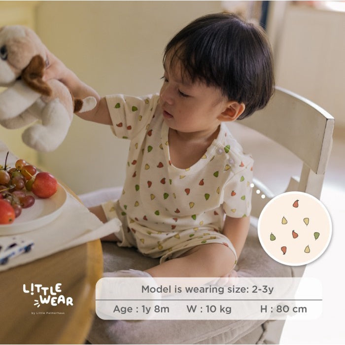 Baju Anak - Little Palmerhaus Little Wear Shoulder Short Set 19.0