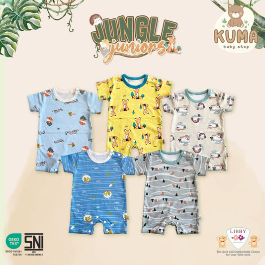 LIBBY Jungle Juniors Motif Baju Kodok Segiempat (1 pcs)