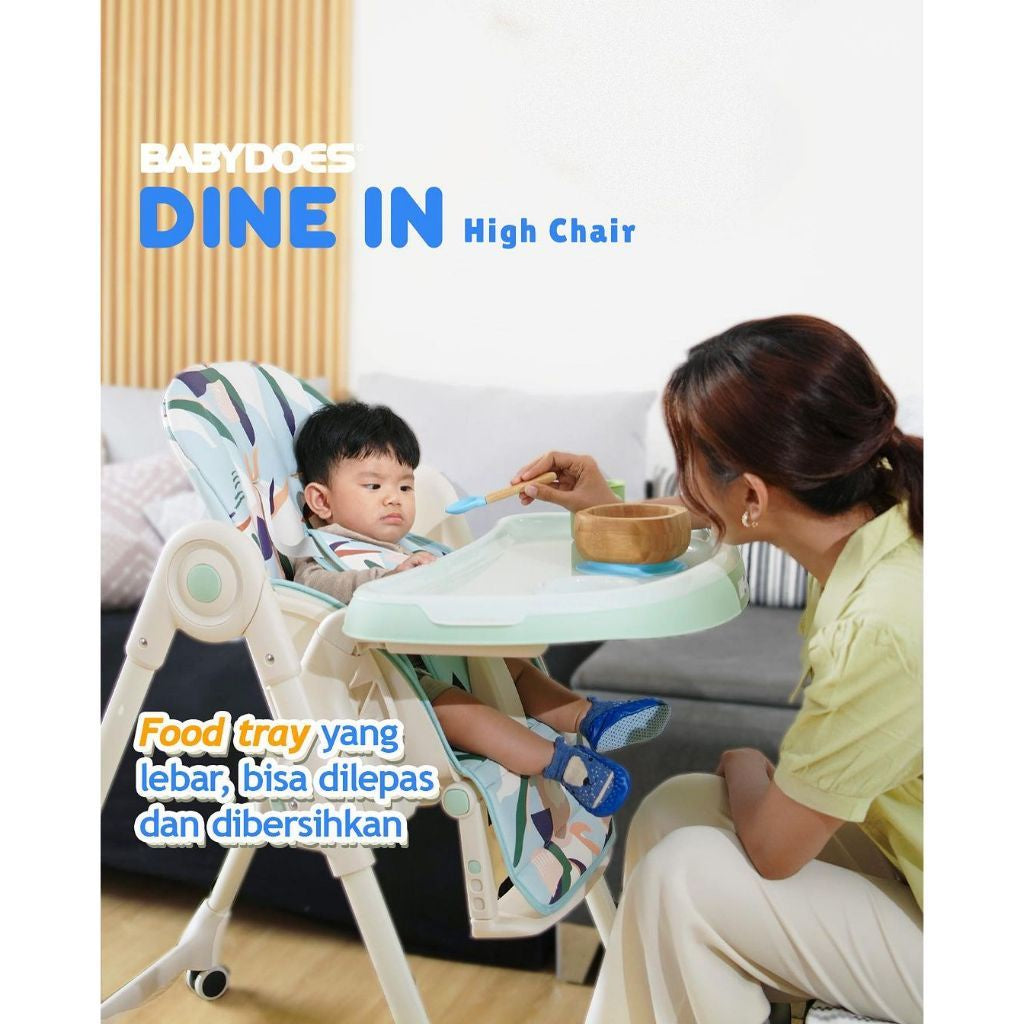 High Chair Babydoes Dine In / Kursi makan Bayi 60293 SY CH