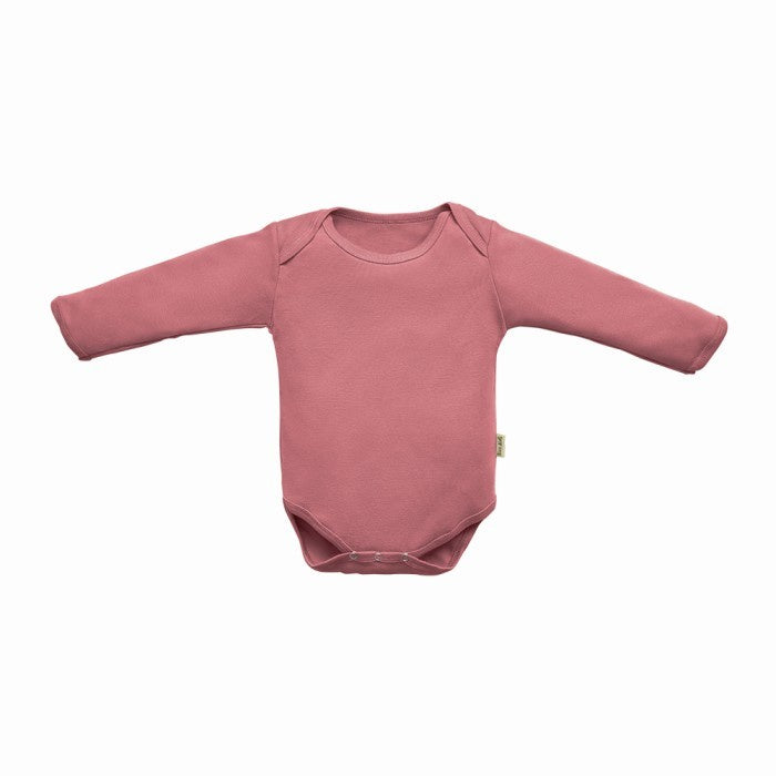 Nice Kids Baby Long Sleeve Bodysuit Soft Color Baju Bayi