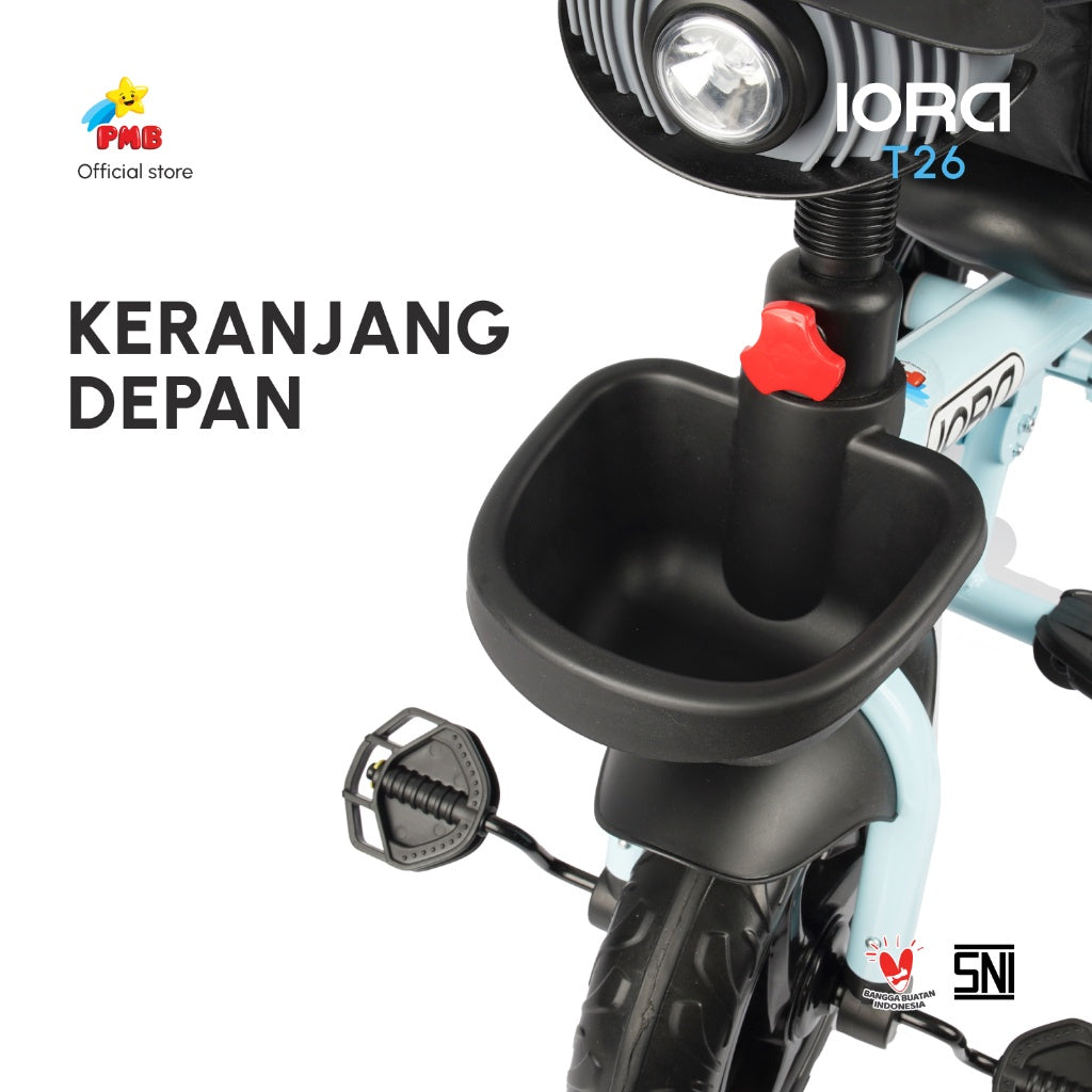 Sepeda Roda Tiga IORA Tricycle T26 – PMB Toys