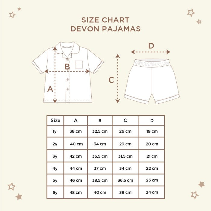 Little Palmerhaus - Devon Pajamas (Piyama Anak)